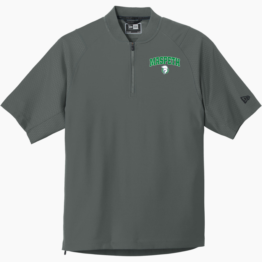 Maspeth Argonauts <span class="pdp-name-mascot">Maspeth Argonauts</span> New Era Men's Cage Short Sleeve 1/4-Zip Jacket