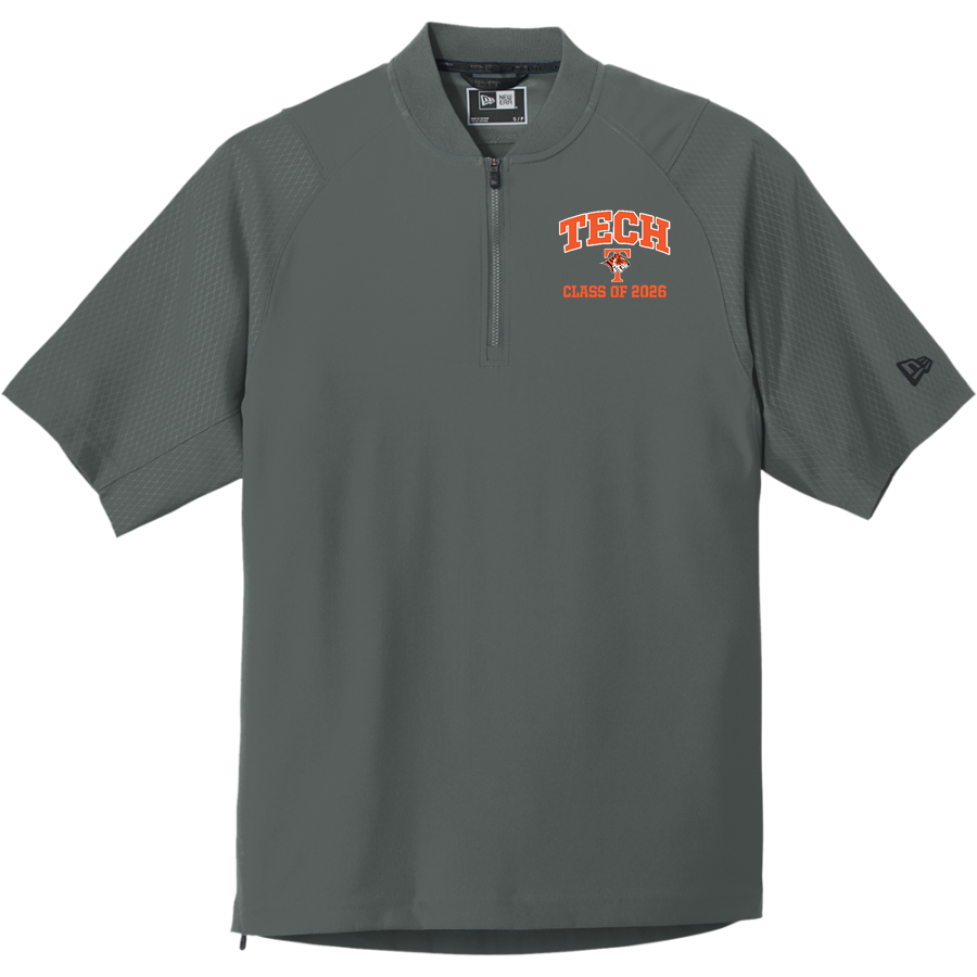 Tech High School Tigers <span class="pdp-name-mascot">Tech High School</span> New Era Men's Cage Short Sleeve 1/4-Zip Jacket