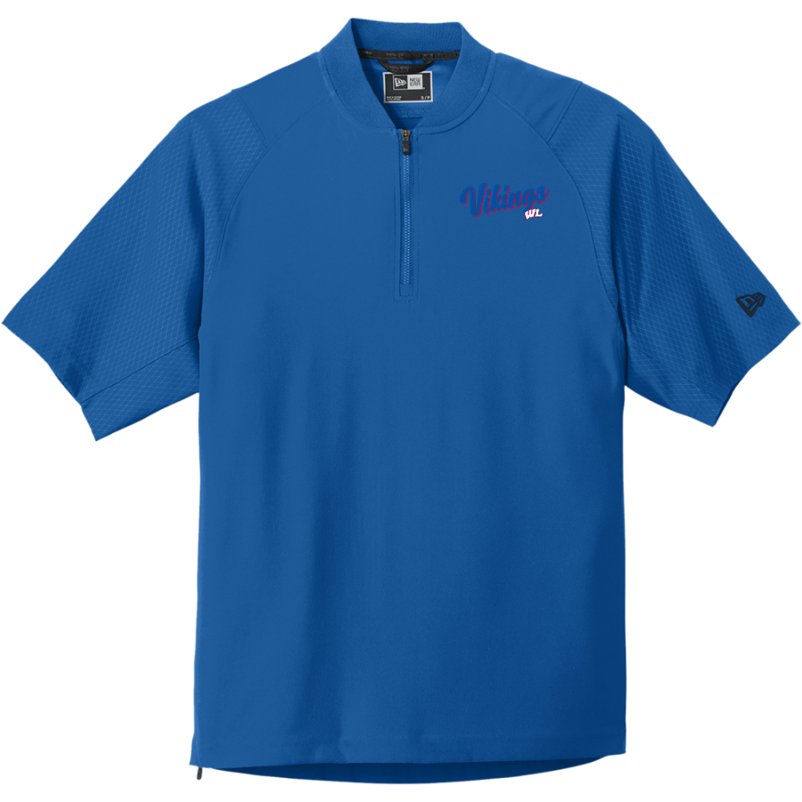 Wisconsin Lutheran Vikings <span class="pdp-name-mascot">Wisconsin Lutheran Vikings</span> New Era Men's Cage Short Sleeve 1/4-Zip Jacket