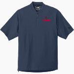 Southern Nash Firebirds <span class="pdp-name-mascot">Southern Nash Firebirds</span> New Era Men's Cage Short Sleeve 1/4-Zip Jacket Front Thumbnail