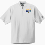 Warner Royals <span class="pdp-name-mascot">Warner Royals</span> New Era Men's Cage Short Sleeve 1/4-Zip Jacket Front Thumbnail