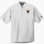 Holt Junior Rams Soccer Club <span class="pdp-name-mascot">Holt Junior Rams Soccer Club</span> New Era Men's Cage Short Sleeve 1/4-Zip Jacket Front Thumbnail