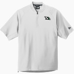 Diablo Valley Vikings <span class="pdp-name-mascot">Diablo Valley Vikings</span> New Era Men's Cage Short Sleeve 1/4-Zip Jacket Front Thumbnail