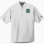 Fuentes Eagles <span class="pdp-name-mascot">Fuentes Eagles</span> New Era Men's Cage Short Sleeve 1/4-Zip Jacket Front Thumbnail