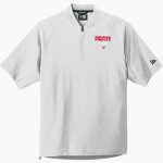 MARTINSVILLE HIGH SCHOOL PIRATES New Era Men's Cage Short Sleeve 1/4-Zip Jacket Front Thumbnail