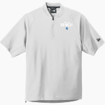 MID VALLEY HIGH SCHOOL SPARTANS <span class="pdp-name-mascot">MID VALLEY SPARTANS</span> New Era Men's Cage Short Sleeve 1/4-Zip Jacket Front Thumbnail