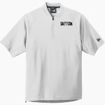 Salt Fork Storm <span class="pdp-name-mascot">Salt Fork Storm</span> New Era Men's Cage Short Sleeve 1/4-Zip Jacket Front Thumbnail