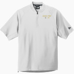 GRACE PREP ACADEMY LIONS <span class="pdp-name-mascot">GRACE LIONS</span> New Era Men's Cage Short Sleeve 1/4-Zip Jacket Front Thumbnail