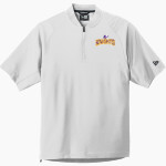 Apple Valley Knights New Era Men's Cage Short Sleeve 1/4-Zip Jacket Front Thumbnail