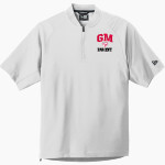 GENERAL MCLANE HIGH SCHOOL LANCERS <span class="pdp-name-mascot">GENERAL MCLANE LANCERS</span> New Era Men's Cage Short Sleeve 1/4-Zip Jacket Front Thumbnail
