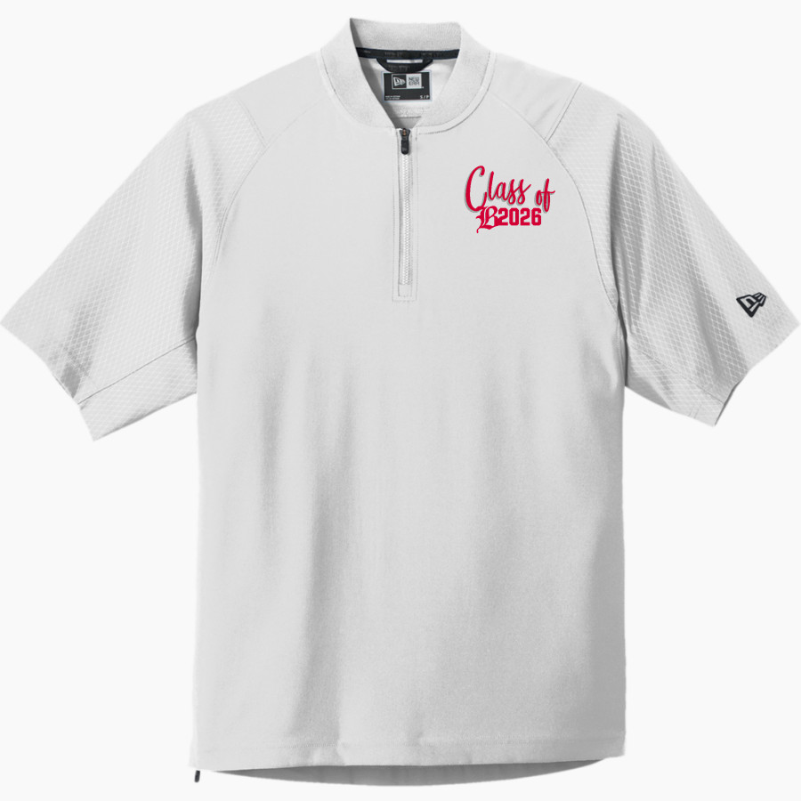 Baylor School Red Raiders <span class="pdp-name-mascot">Baylor School Red Raiders</span> New Era Men's Cage Short Sleeve 1/4-Zip Jacket