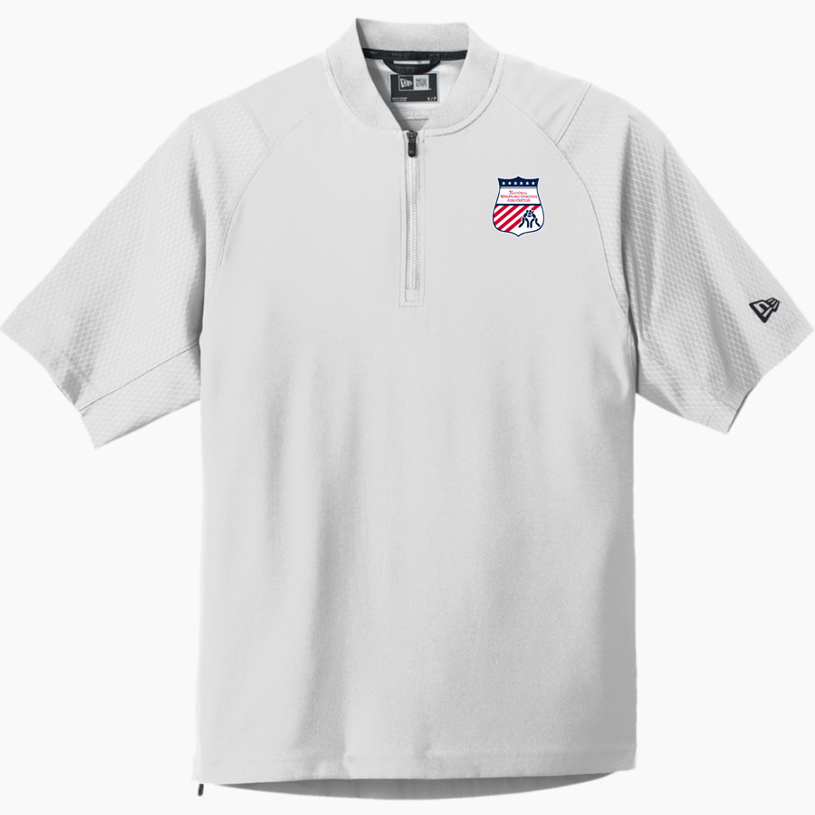 National Wrestling Coaches Association <span class="pdp-name-mascot">NWCA</span> New Era Men's Cage Short Sleeve 1/4-Zip Jacket