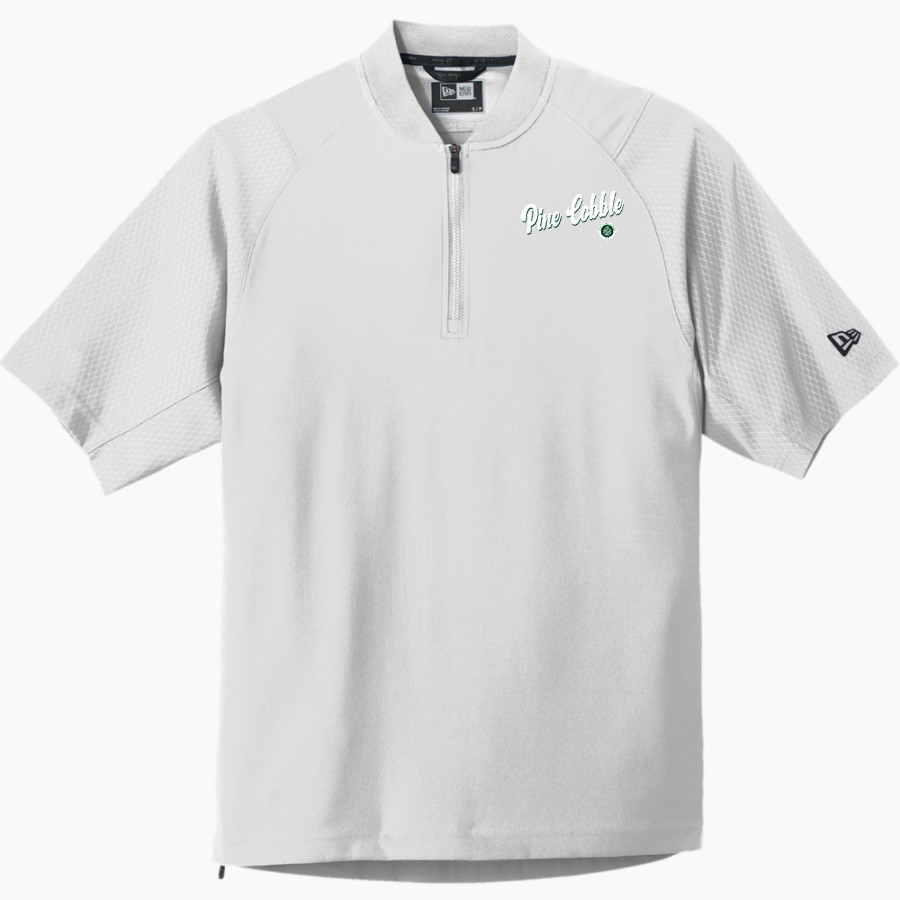 Pine Cobble Pine Cobble New Era Men's Cage Short Sleeve 1/4-Zip Jacket