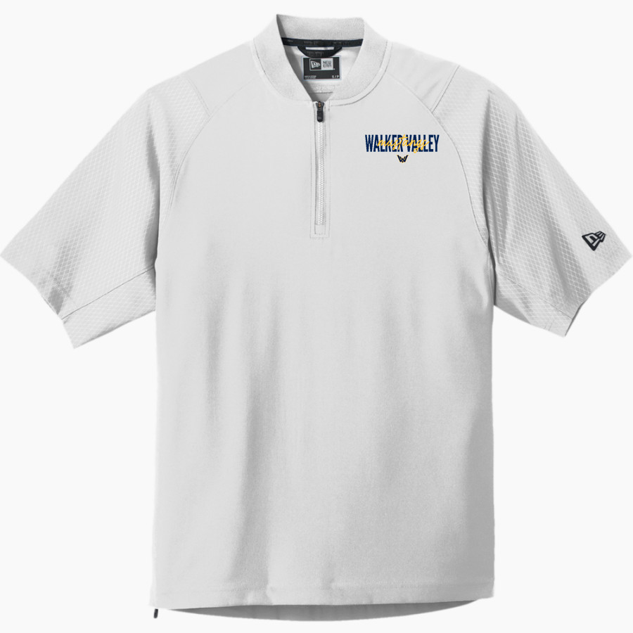 WALKER VALLEY HIGH SCHOOL MUSTANGS New Era Men's Cage Short Sleeve 1/4-Zip Jacket