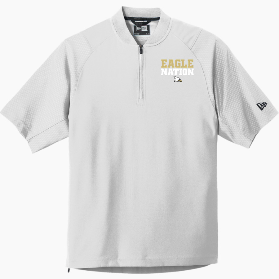 Woodland Baptist Eagles <span class="pdp-name-mascot">Woodland Baptist Christian School Eagles</span> New Era Men's Cage Short Sleeve 1/4-Zip Jacket