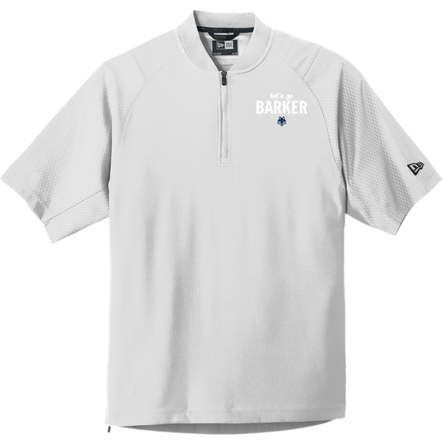 Barker Wolves <span class="pdp-name-mascot">Barker Wolves</span> New Era Men's Cage Short Sleeve 1/4-Zip Jacket