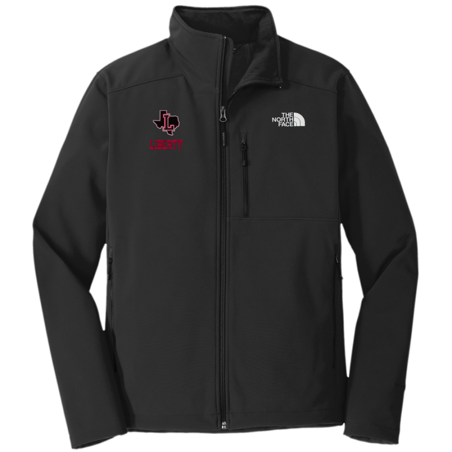 LIBERTY HIGH SCHOOL REDHAWKS <span class="pdp-name-mascot">LIBERTY REDHAWKS</span> The North Face Men's Apex Barrier Soft Shell Jacket