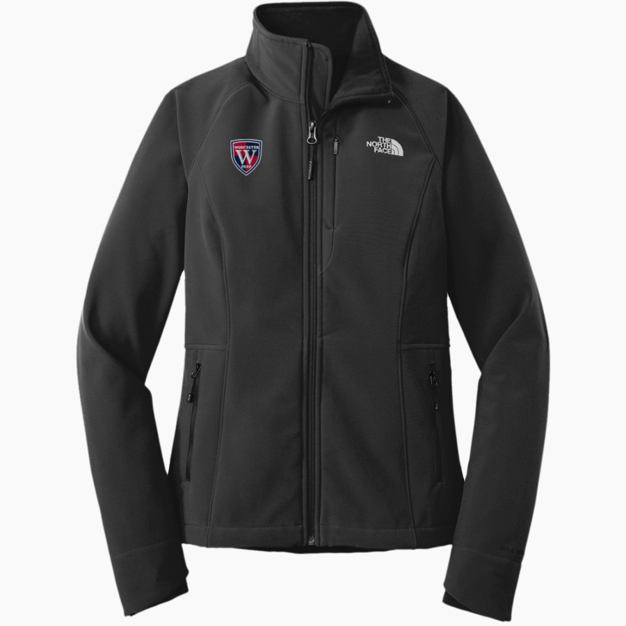 WORCESTER PREP FIGHTING MALLARDS official sideline store <span class="pdp-name-mascot">WORCESTER MALLARDS</span> The North Face Women's Apex Barrier Soft Shell Jacket