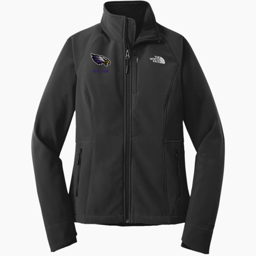 ALBION HIGH SCHOOL PURPLE EAGLES <span class="pdp-name-mascot">ALBION PURPLE EAGLES</span> The North Face Women's Apex Barrier Soft Shell Jacket