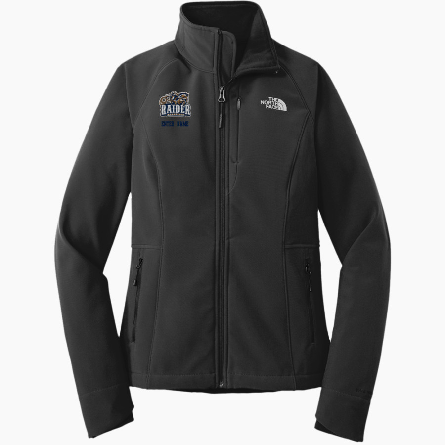 JOHN A ROWLAND HIGH SCHOOL RAIDERS <span class="pdp-name-mascot">JOHN A ROWLAND RAIDERS</span> The North Face Women's Apex Barrier Soft Shell Jacket