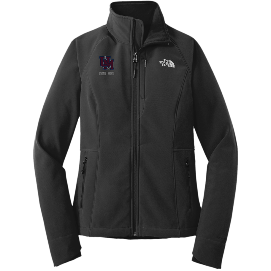 UNION MINE HIGH SCHOOL DIAMONDBACKS <span class="pdp-name-mascot">UNION MINE DIAMONDBACKS</span> The North Face Women's Apex Barrier Soft Shell Jacket