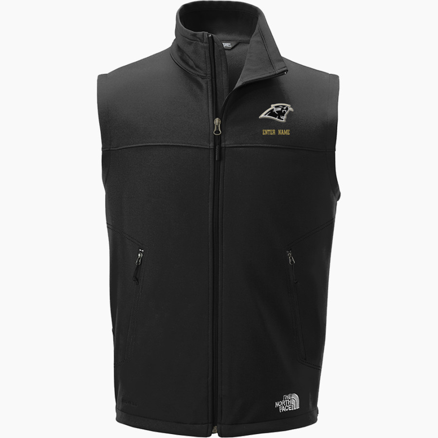 HACKLEBURG HIGH SCHOOL PANTHERS <span class="pdp-name-mascot">HACKLEBURG PANTHERS</span> The North Face Men's Ridgewall Soft Shell Vest