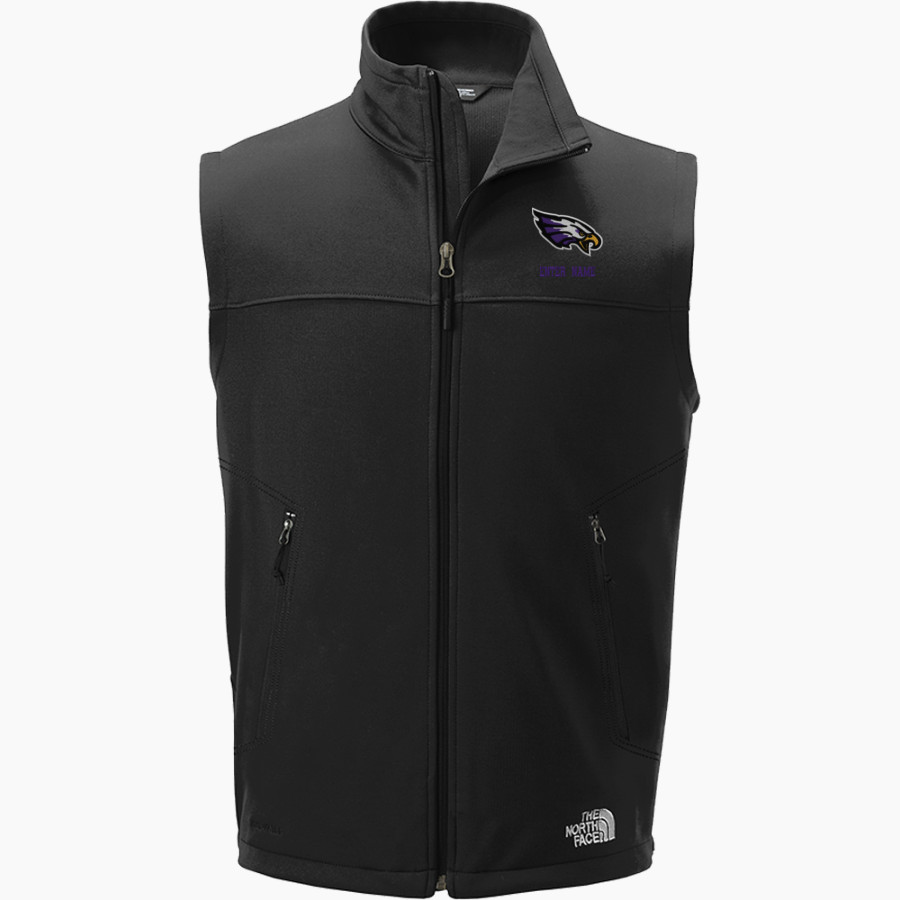 ALBION HIGH SCHOOL PURPLE EAGLES <span class="pdp-name-mascot">ALBION PURPLE EAGLES</span> The North Face Men's Ridgewall Soft Shell Vest