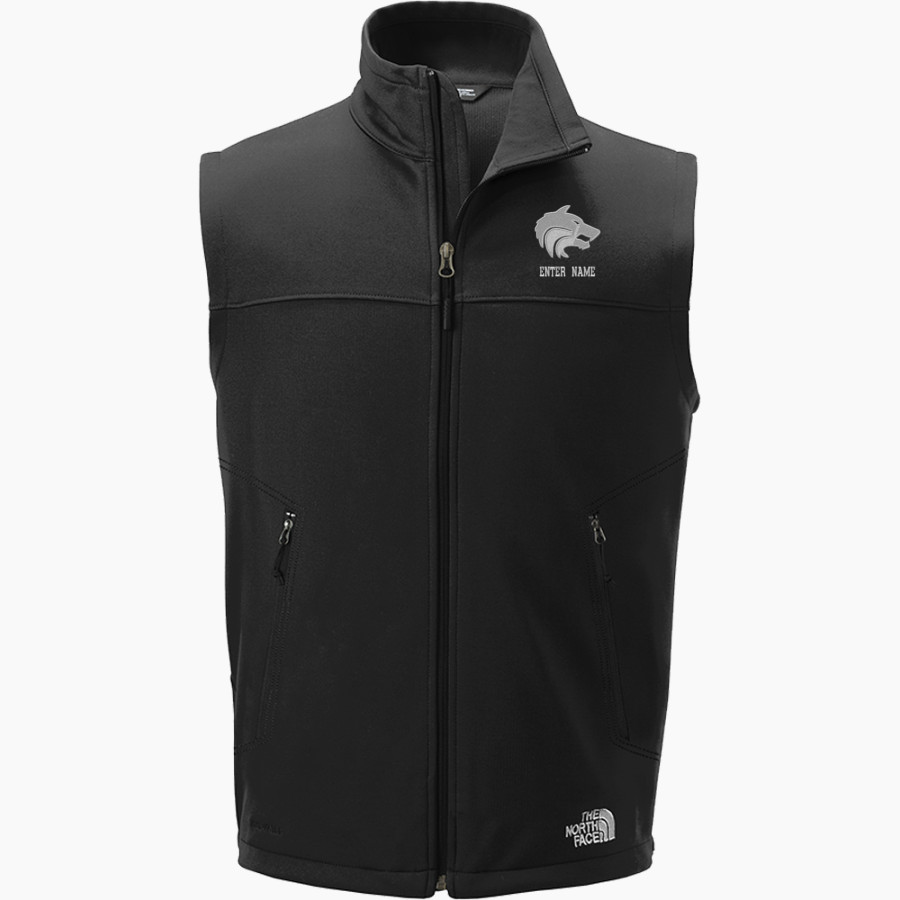 PBS HSA Wolves The North Face Men's Ridgewall Soft Shell Vest