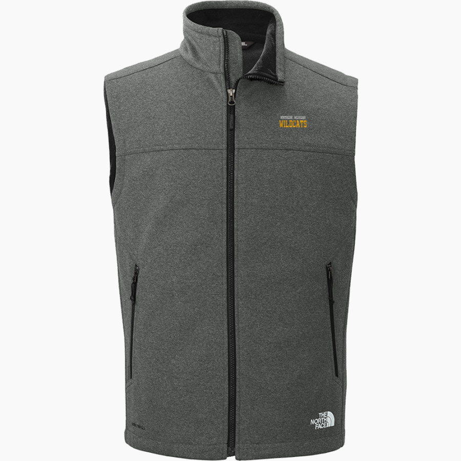 Northern Michigan Wildcats <span class="pdp-name-mascot">Northern Michigan Wildcats</span> The North Face Men's Ridgewall Soft Shell Vest