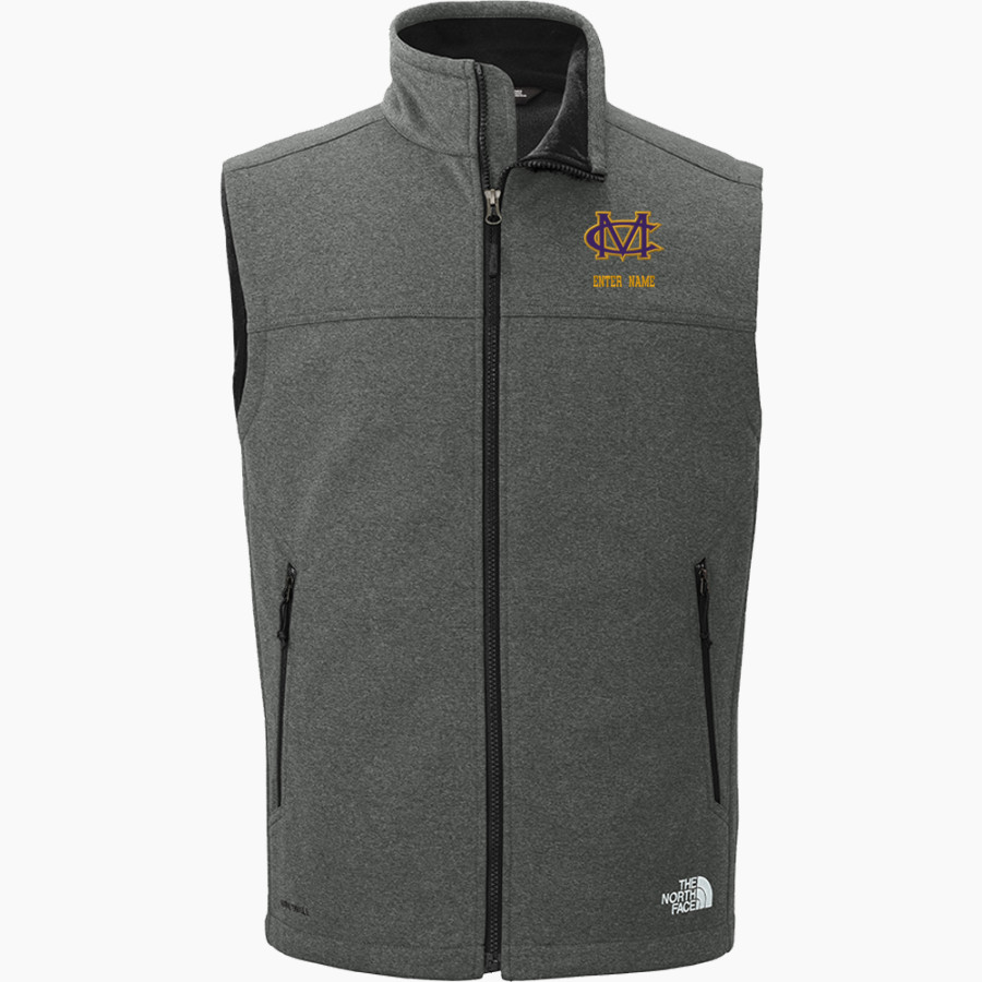 Miles Golden Bears The North Face Men's Ridgewall Soft Shell Vest