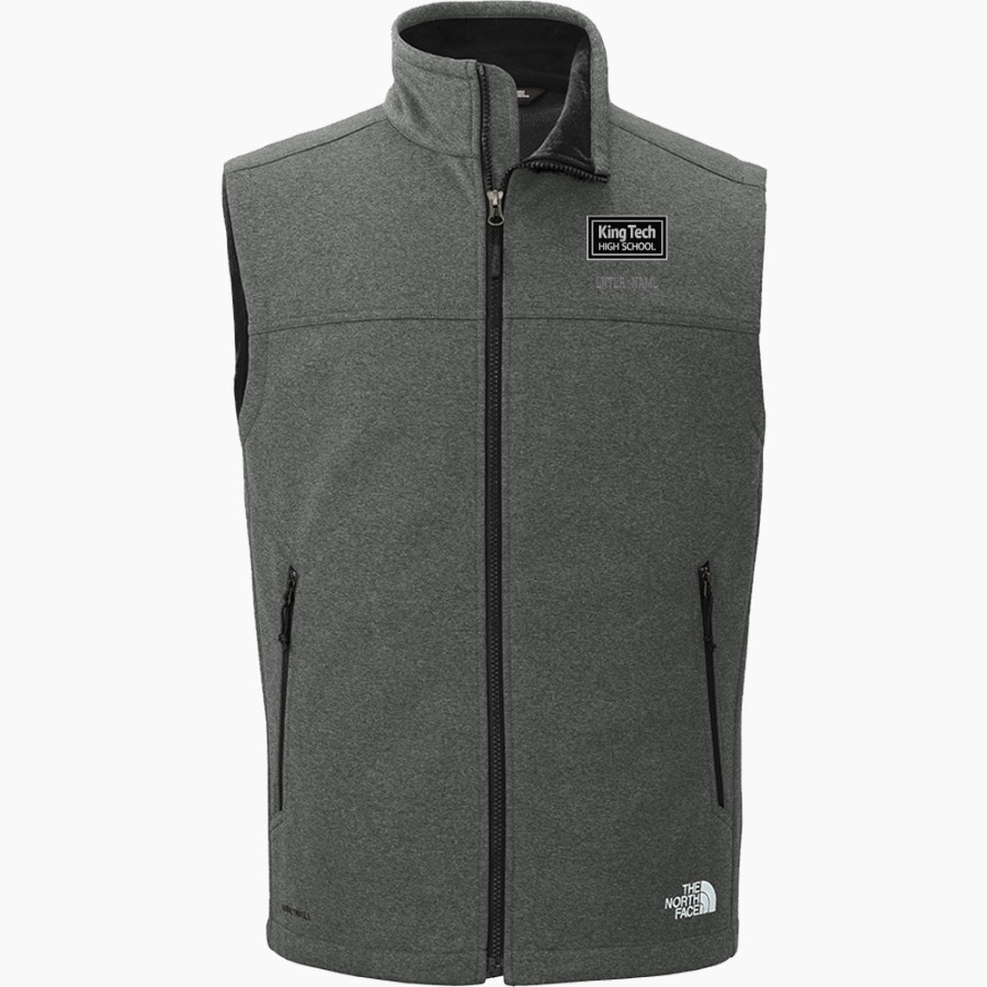 King Tech High School Online Apparel Store <span class="pdp-name-mascot">King Tech High School</span> The North Face Men's Ridgewall Soft Shell Vest
