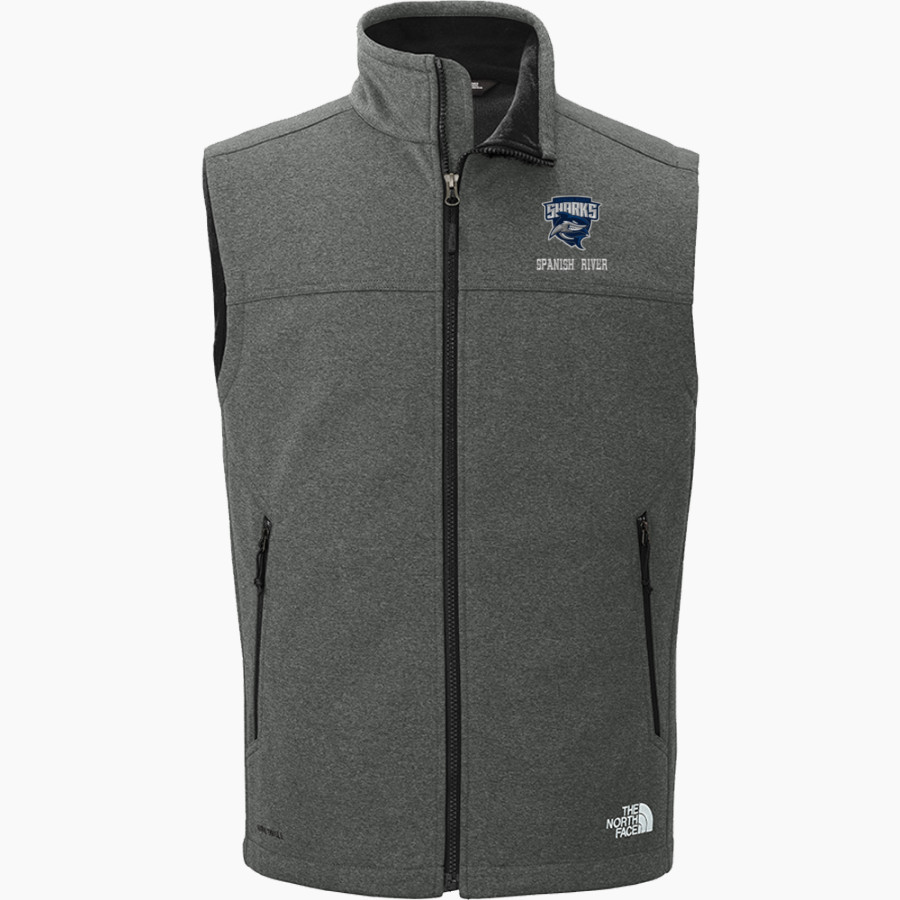 SPANISH RIVER HIGH SCHOOL SHARKS <span class="pdp-name-mascot">SPANISH RIVER SHARKS</span> The North Face Men's Ridgewall Soft Shell Vest