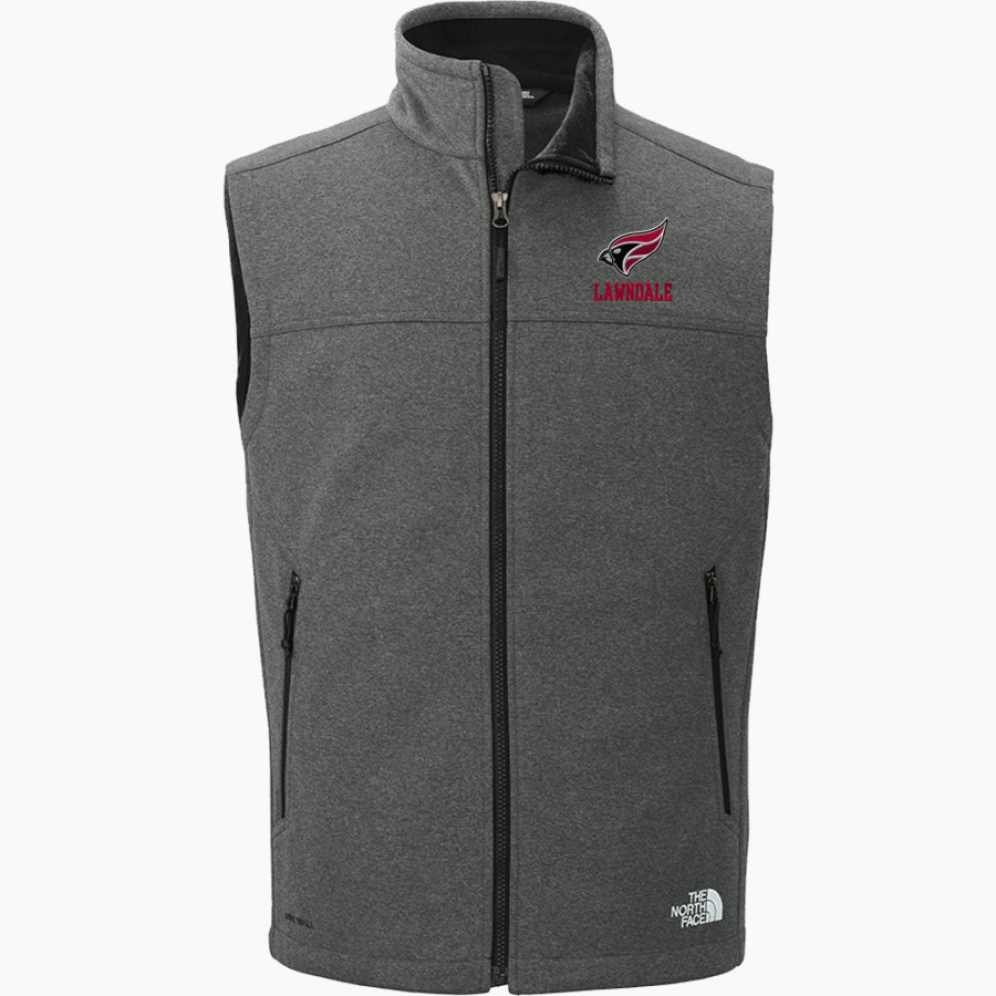 LAWNDALE HIGH SCHOOL CARDINALS <span class="pdp-name-mascot">LAWNDALE CARDINALS</span> The North Face Men's Ridgewall Soft Shell Vest