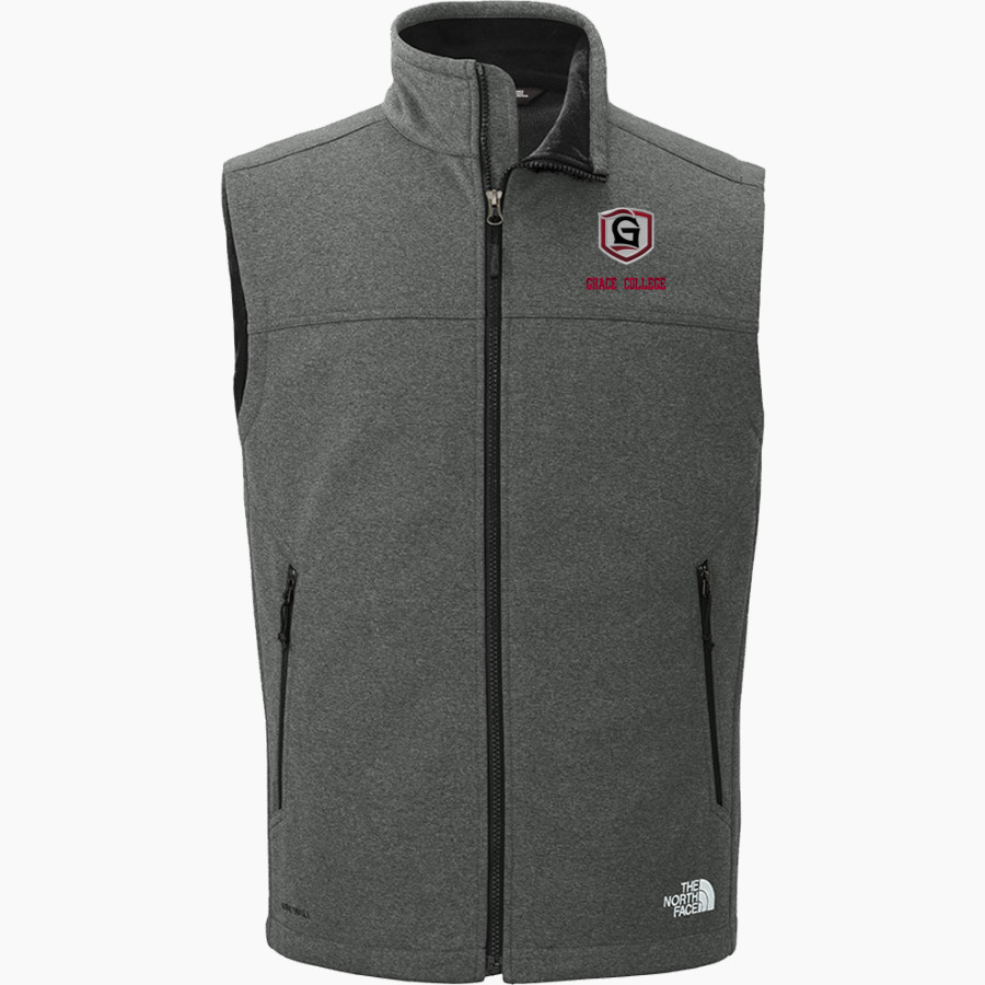 Grace College Lancers The North Face Men's Ridgewall Soft Shell Vest