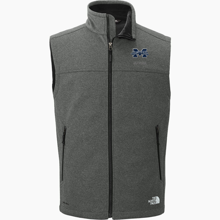 Moravian University Greyhounds <span class="pdp-name-mascot">Moravian University Greyhounds</span> The North Face Men's Ridgewall Soft Shell Vest