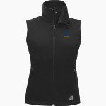 Burckhalter Bobcats The North Face Ladies' Ridgewall Soft Shell Vest Front Thumbnail
