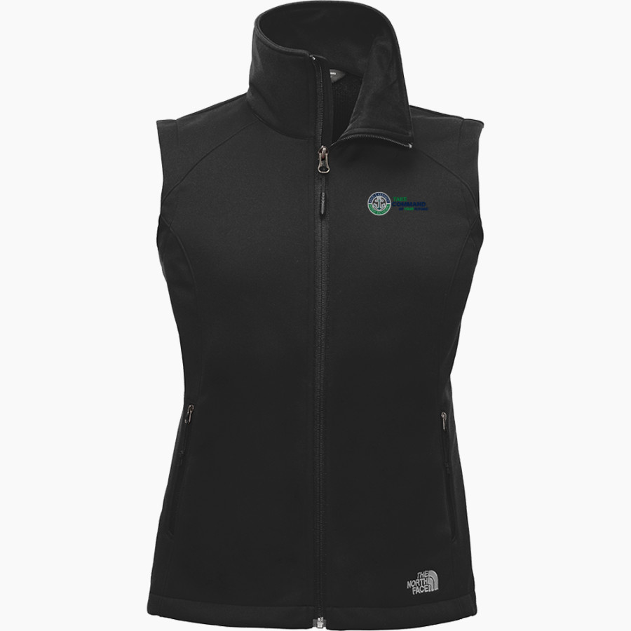 JOHN F KENNEDY HIGH SCHOOL COMMANDERS <span class="pdp-name-mascot">JOHN F KENNEDY COMMANDERS</span> The North Face Ladies' Ridgewall Soft Shell Vest