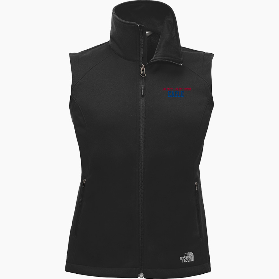 Colonial States Athletic Conference Eagle The North Face Ladies' Ridgewall Soft Shell Vest