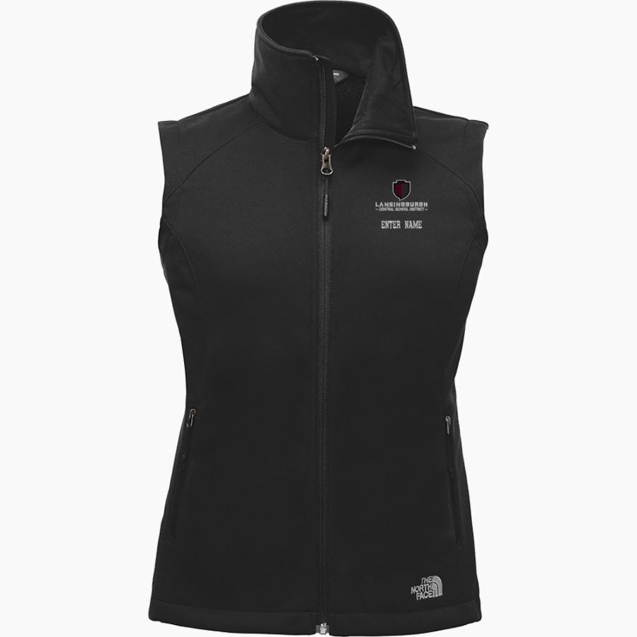 Lansingburgh Knights The Official Online Store <span class="pdp-name-mascot">Lansingburgh Knights</span> The North Face Ladies' Ridgewall Soft Shell Vest