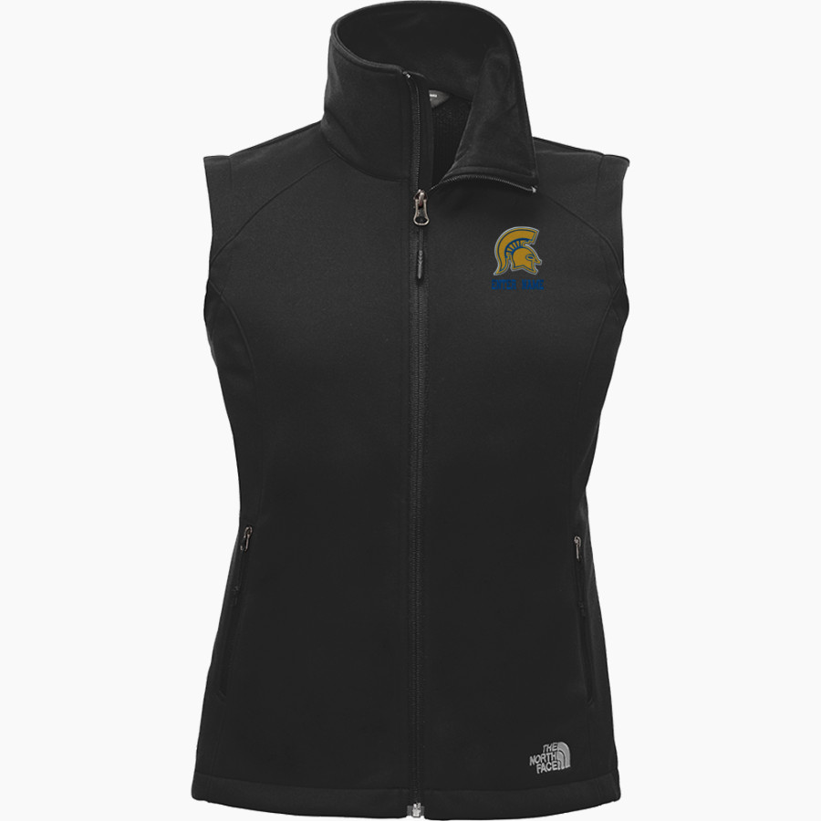 MASON CO CENTRAL HIGH SCHOOL SPARTANS The North Face Ladies' Ridgewall Soft Shell Vest