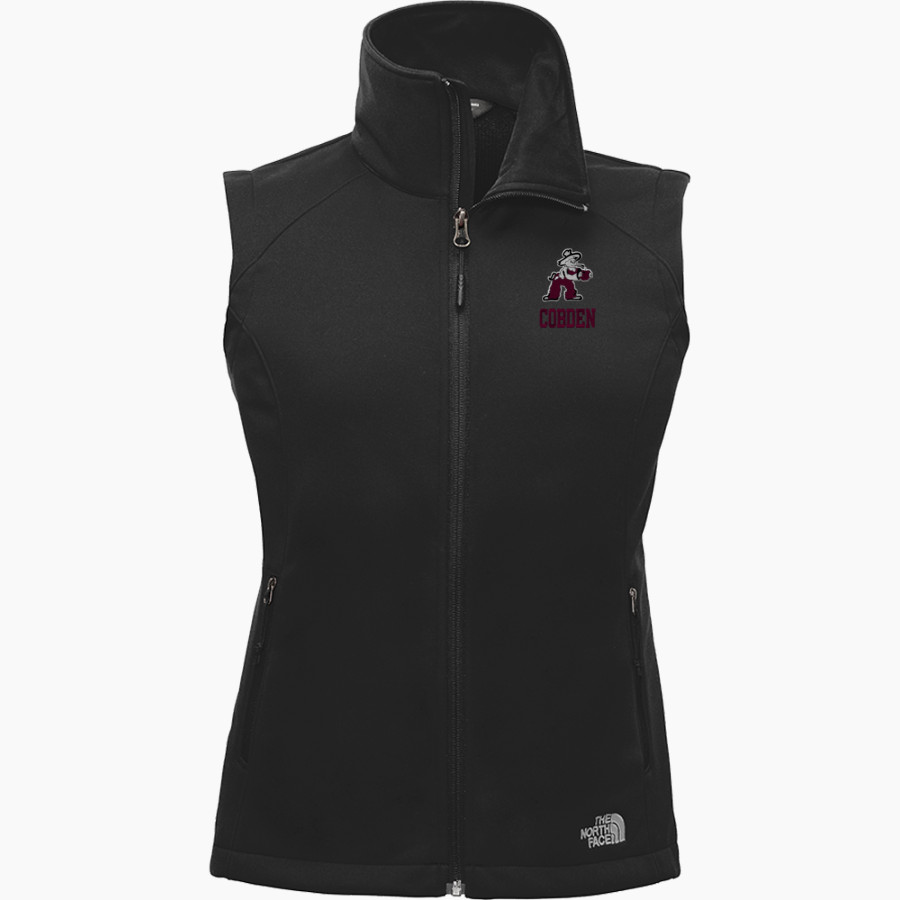 COBDEN HIGH SCHOOL APPLEKNOCKERS <span class="pdp-name-mascot">COBDEN APPLEKNOCKERS</span> The North Face Ladies' Ridgewall Soft Shell Vest