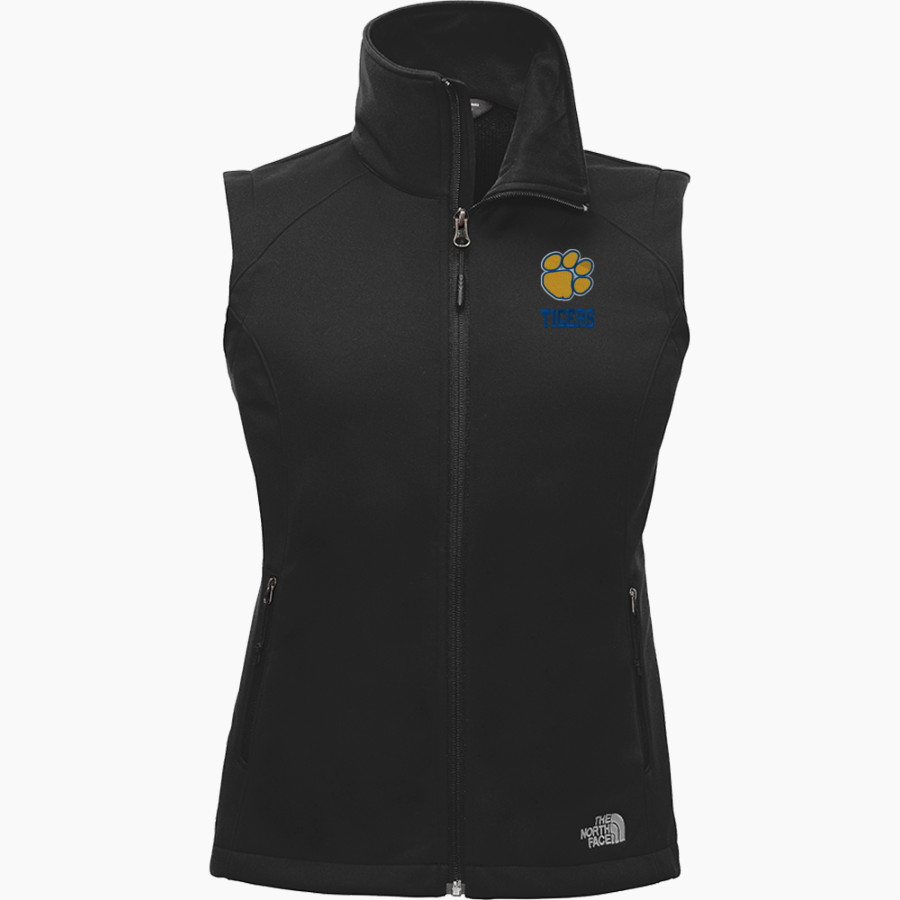 MOUNT PLEASANT HIGH SCHOOL TIGERS <span class="pdp-name-mascot">MOUNT PLEASANT TIGERS</span> The North Face Ladies' Ridgewall Soft Shell Vest
