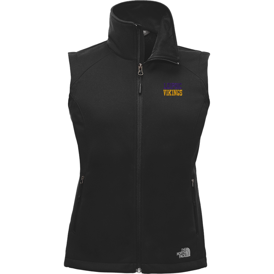 LEIPSIC HIGH SCHOOL VIKINGS <span class="pdp-name-mascot">LEIPSIC VIKINGS</span> The North Face Ladies' Ridgewall Soft Shell Vest