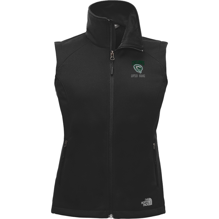 SCTCC Cyclones Online Apparel Store <span class="pdp-name-mascot">St Cloud Cyclones</span> The North Face Ladies' Ridgewall Soft Shell Vest