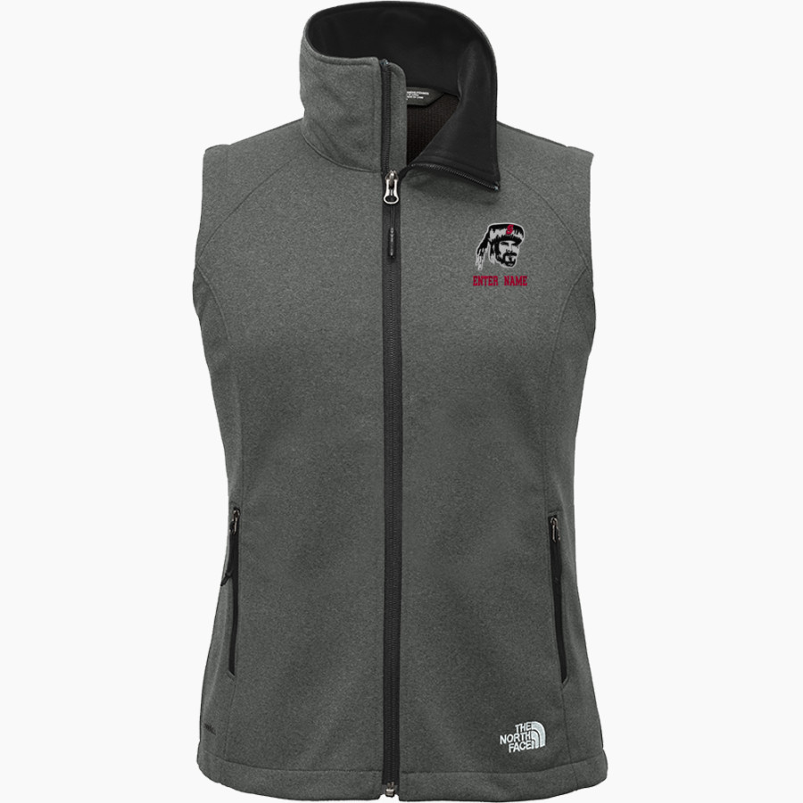 SEVASTOPOL HIGH SCHOOL PIONEERS <span class="pdp-name-mascot">SEVASTOPOL PIONEERS</span> The North Face Ladies' Ridgewall Soft Shell Vest