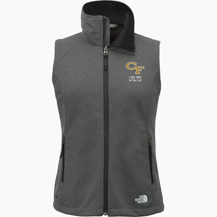 Cape Fear Colts <span class="pdp-name-mascot">Cape Fear Colts</span> The North Face Ladies' Ridgewall Soft Shell Vest