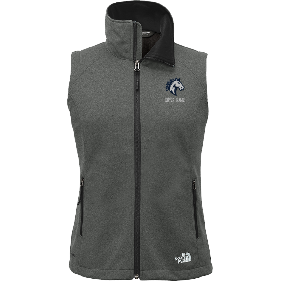 Grand Traverse Academy Mustangs <span class="pdp-name-mascot">Grand Traverse Academy Mustangs</span> The North Face Ladies' Ridgewall Soft Shell Vest