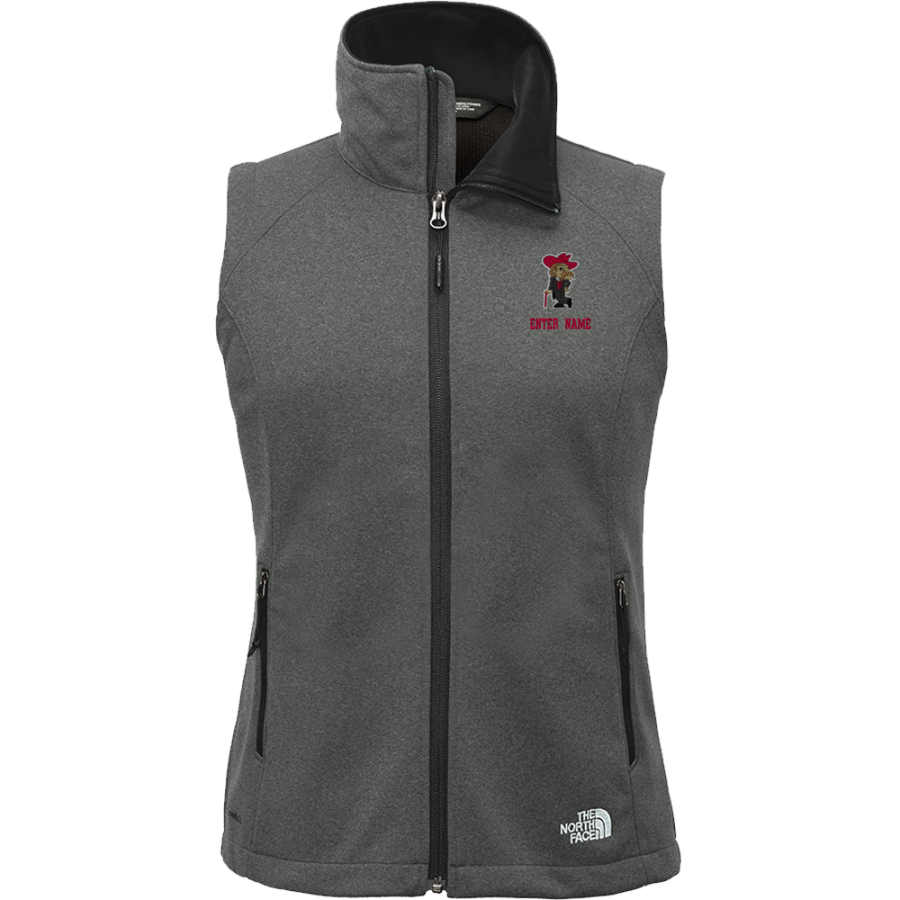 EBARB HIGH SCHOOL REBELS <span class="pdp-name-mascot">EBARB REBELS</span> The North Face Ladies' Ridgewall Soft Shell Vest