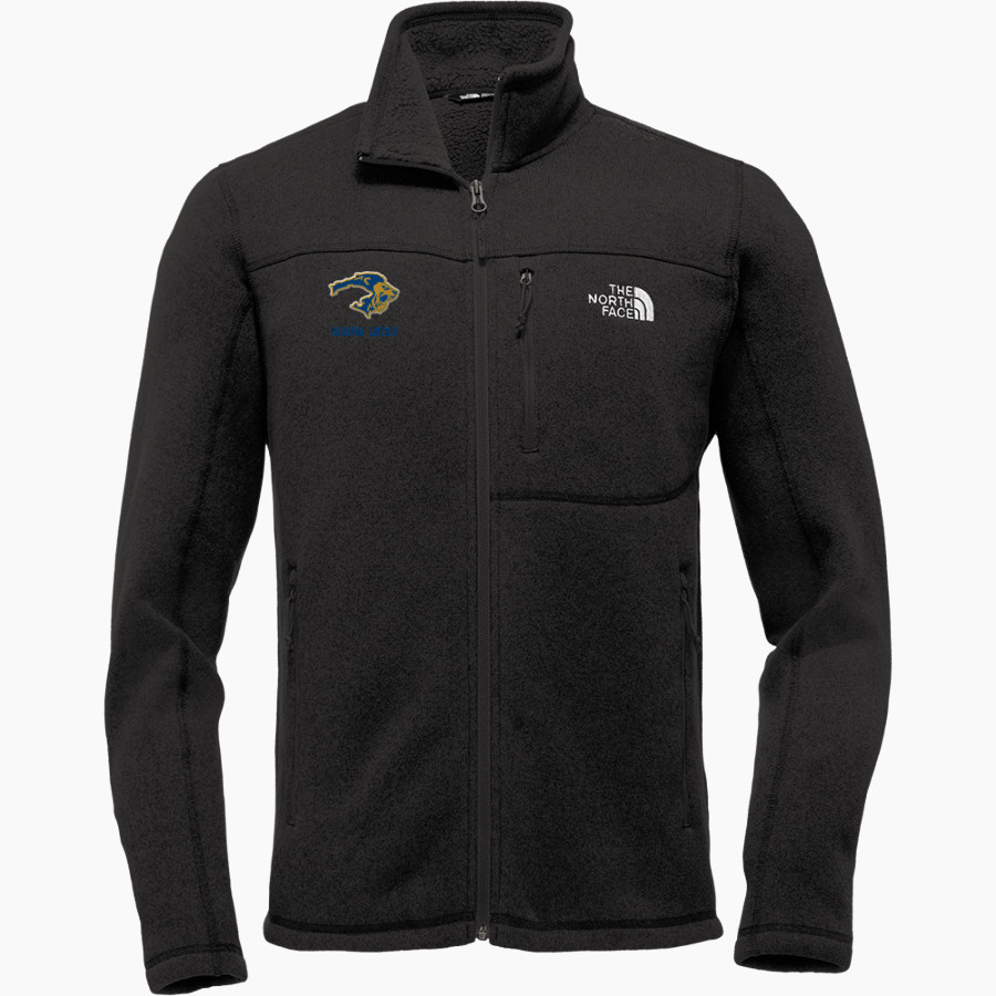GAHANNA LINCOLN HIGH SCHOOL LIONS The North Face Men's Sweater Fleece Jacket
