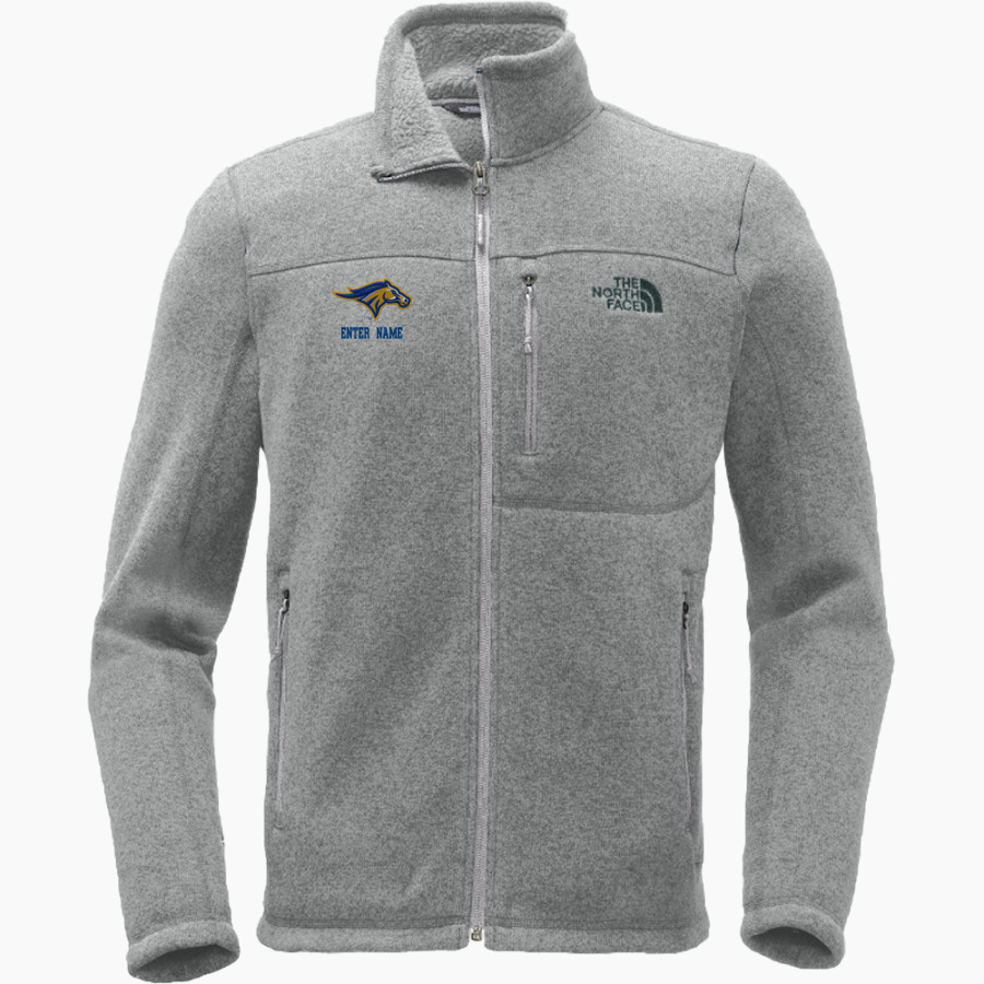 Monroe University-New Rochelle Mustangs <span class="pdp-name-mascot">Monroe College</span> The North Face Men's Sweater Fleece Jacket